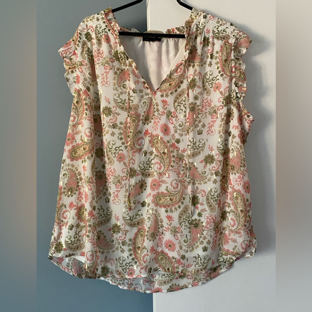 Floral Paisley Blouse